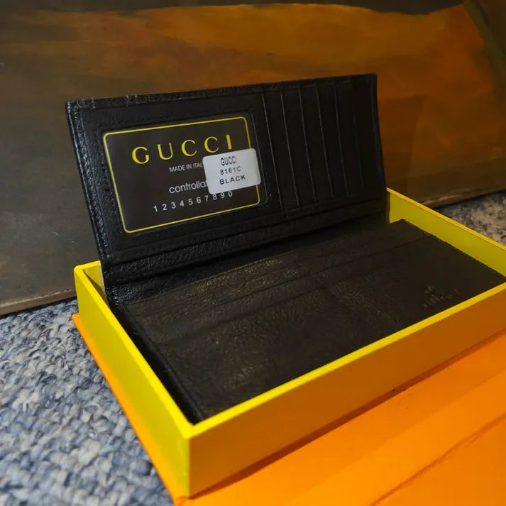 Gucci-Style Bi-Fold Wallet