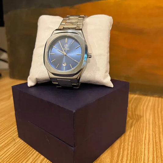 Dearno Men’s Watch – Blue Sunray Dial