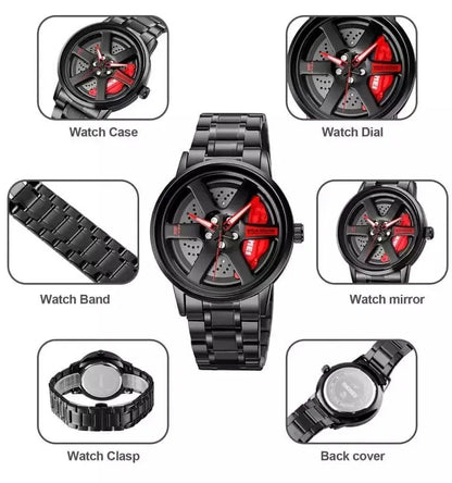 B-003 Wheel Dial Watch