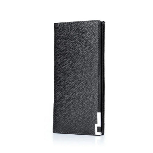 Pebbled Finish Long Wallet