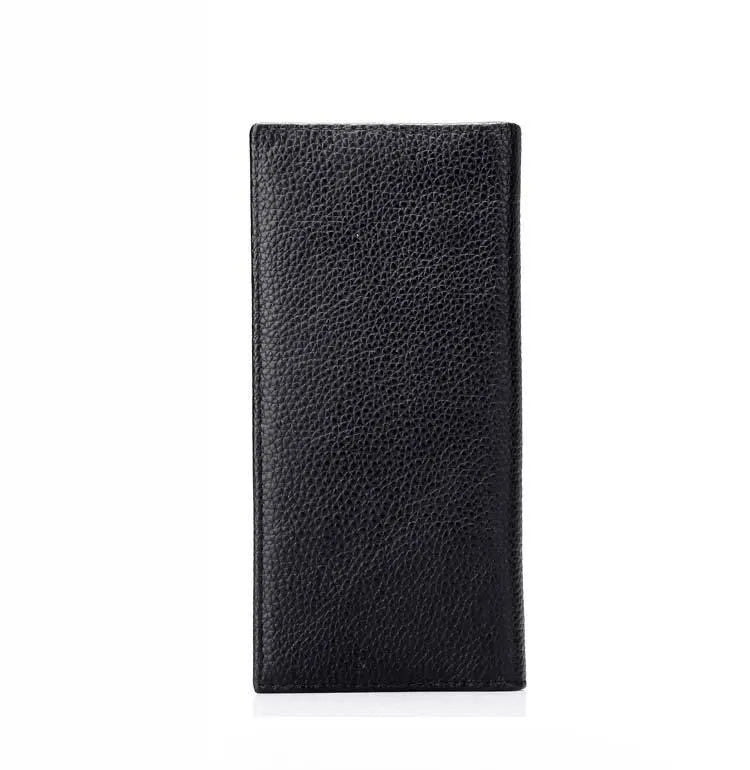 Pebbled Finish Long Wallet