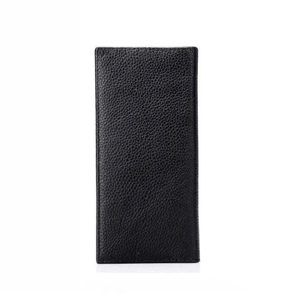 Pebbled Finish Long Wallet